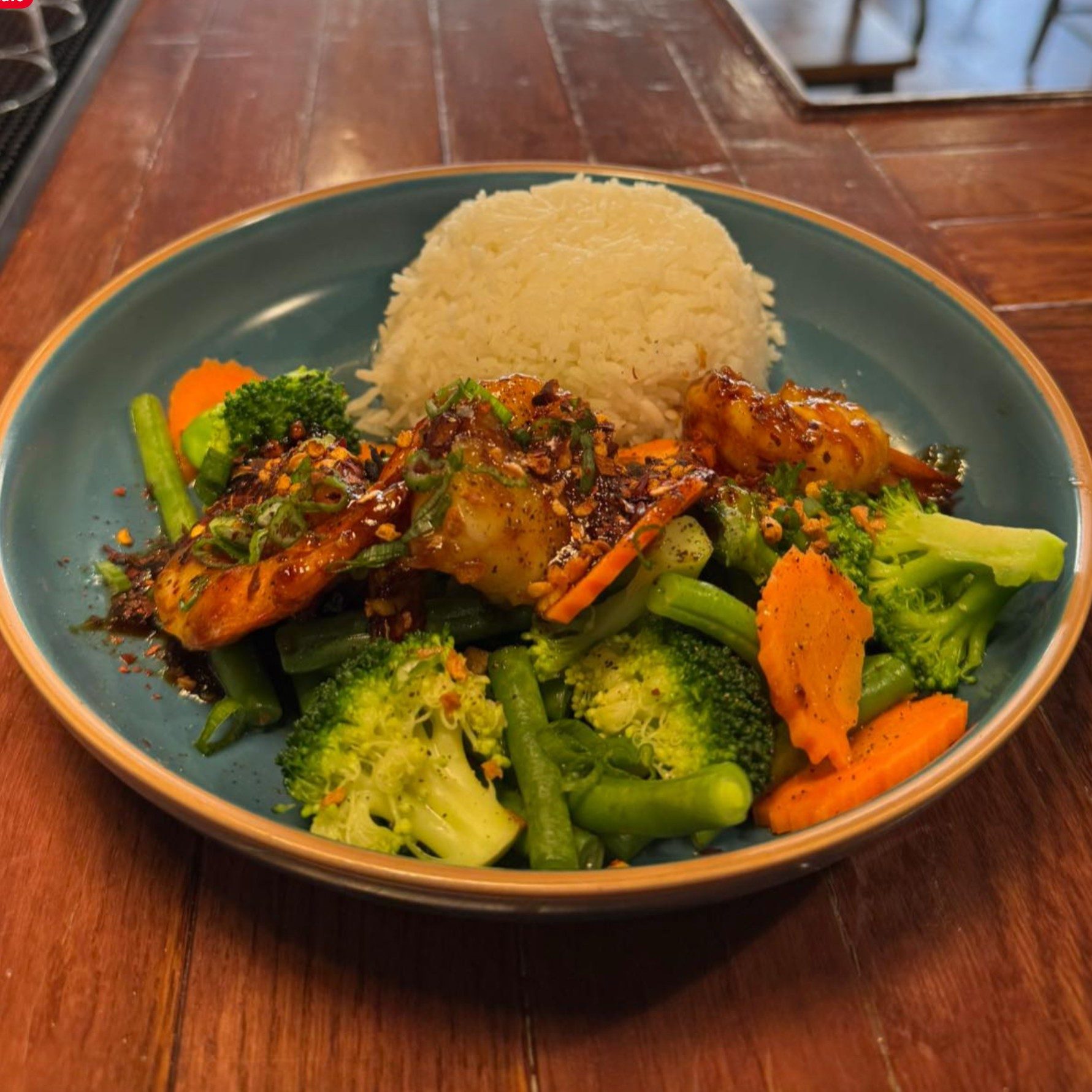 #23 My Thai Mixed Veggies Stir Fried Lunch.
