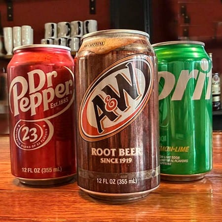 Root Beer or Ginger Ale.
