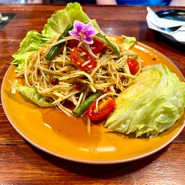 #18 Papaya Salad.