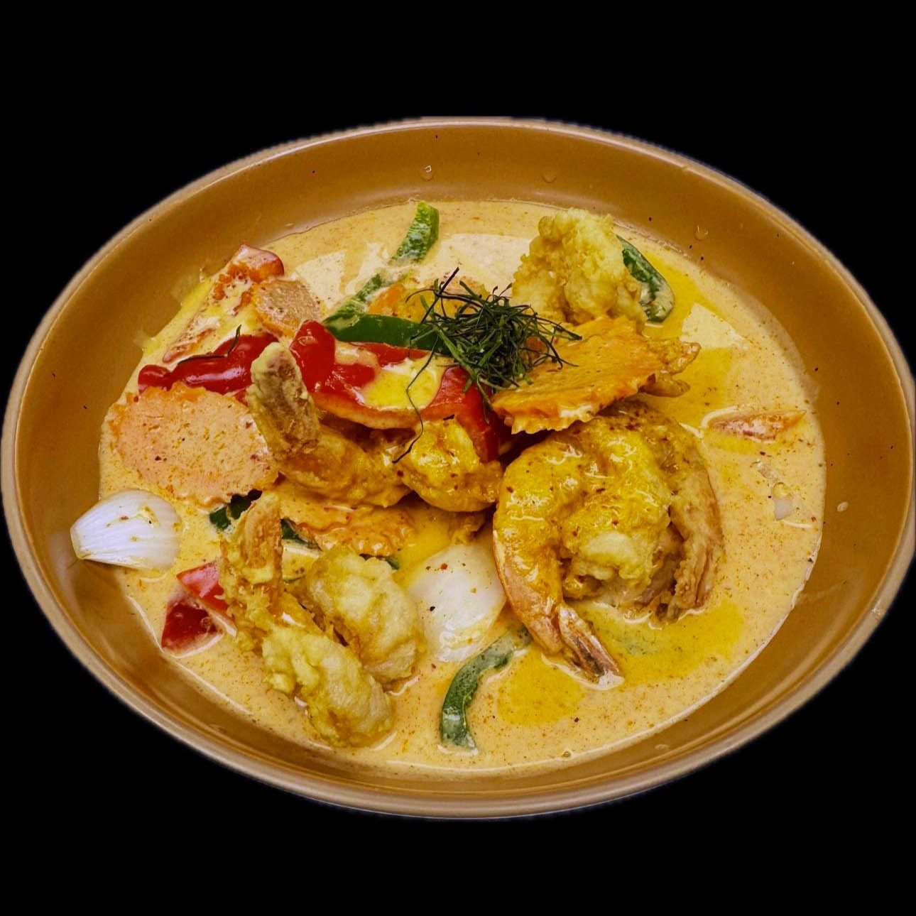 #50 Chu Chee Curry Shrimp.