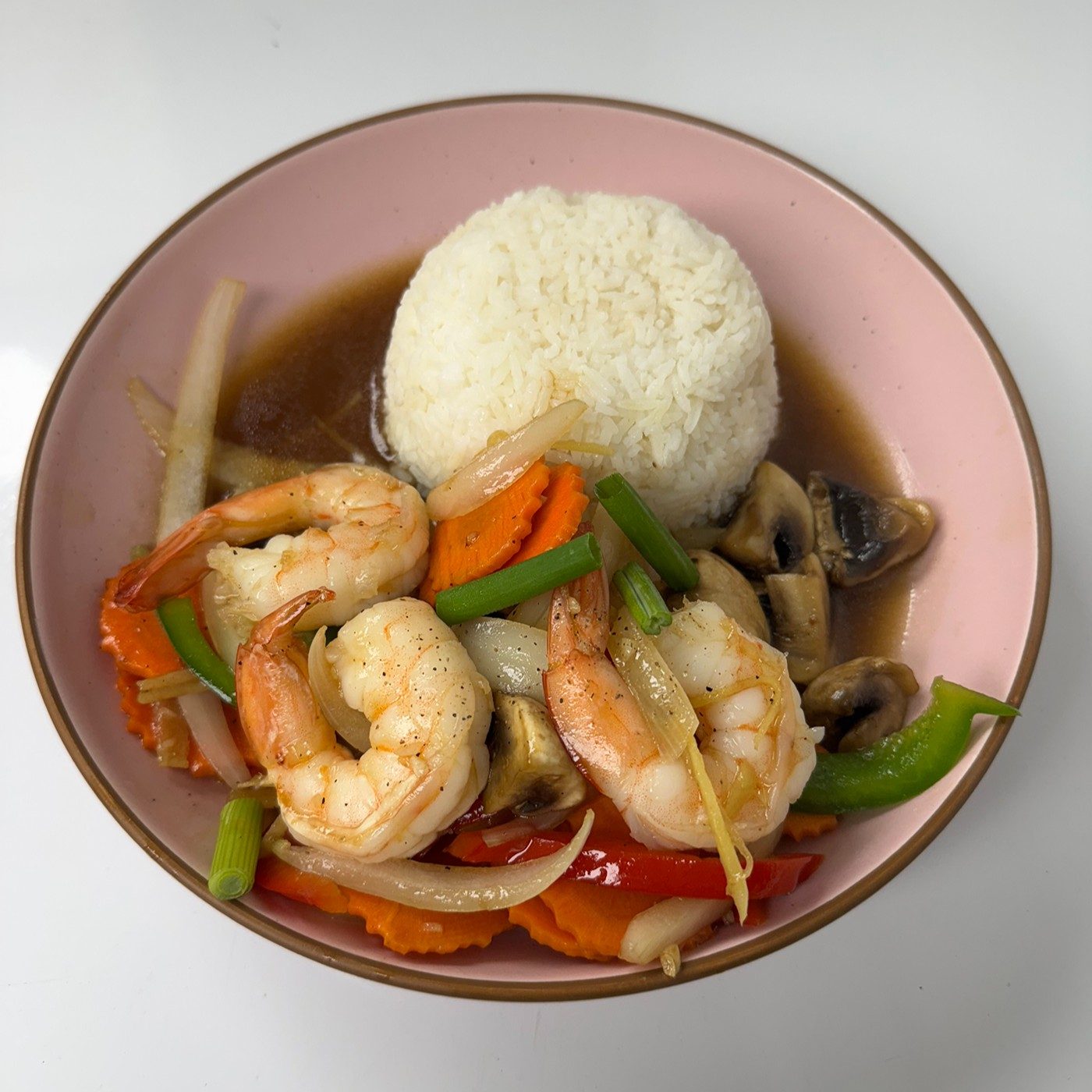 #25 Ginger Stir Fried Lunch.