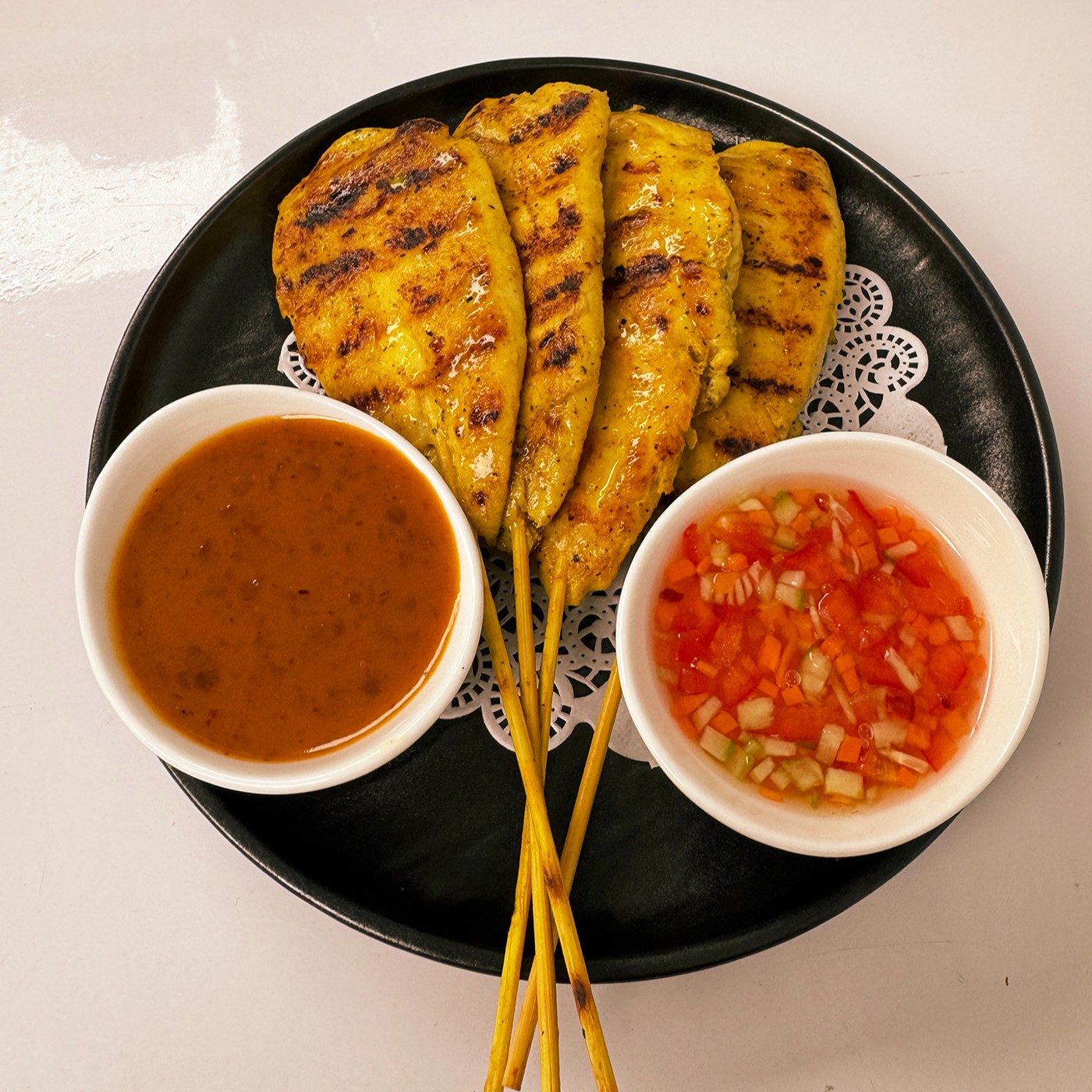 #7 Chicken Satay.